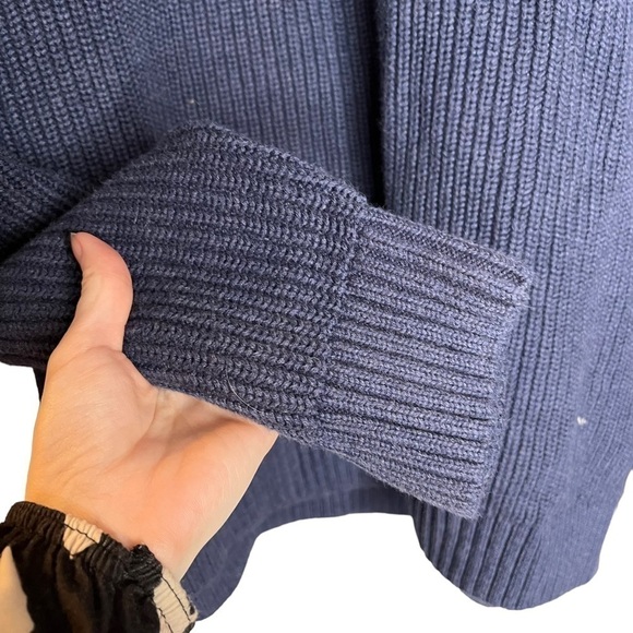 Duluth Sweater Mens 2XL Blue Quarter Zip Long Sleeve Pullover Sweater. - Picture 4 of 6